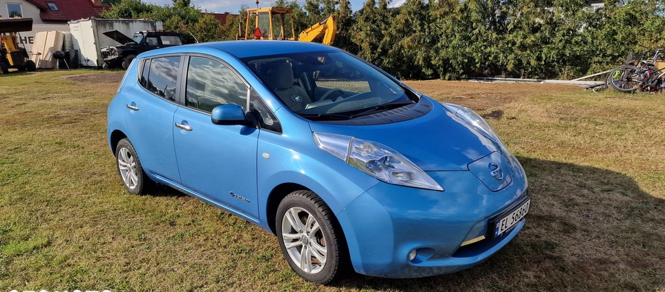 Nissan Leaf cena 36000 przebieg: 58000, rok produkcji 2013 z Gryfino małe 37